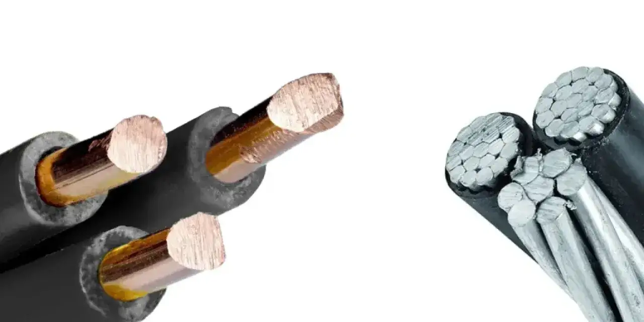 kabel elektryczny miedziany vs aluminiowy przekrój