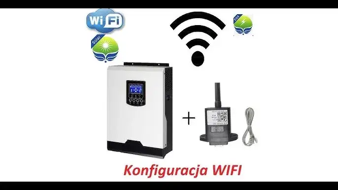 falownik fotowoltaiczny moduł wifi smartfon konfiguracja
